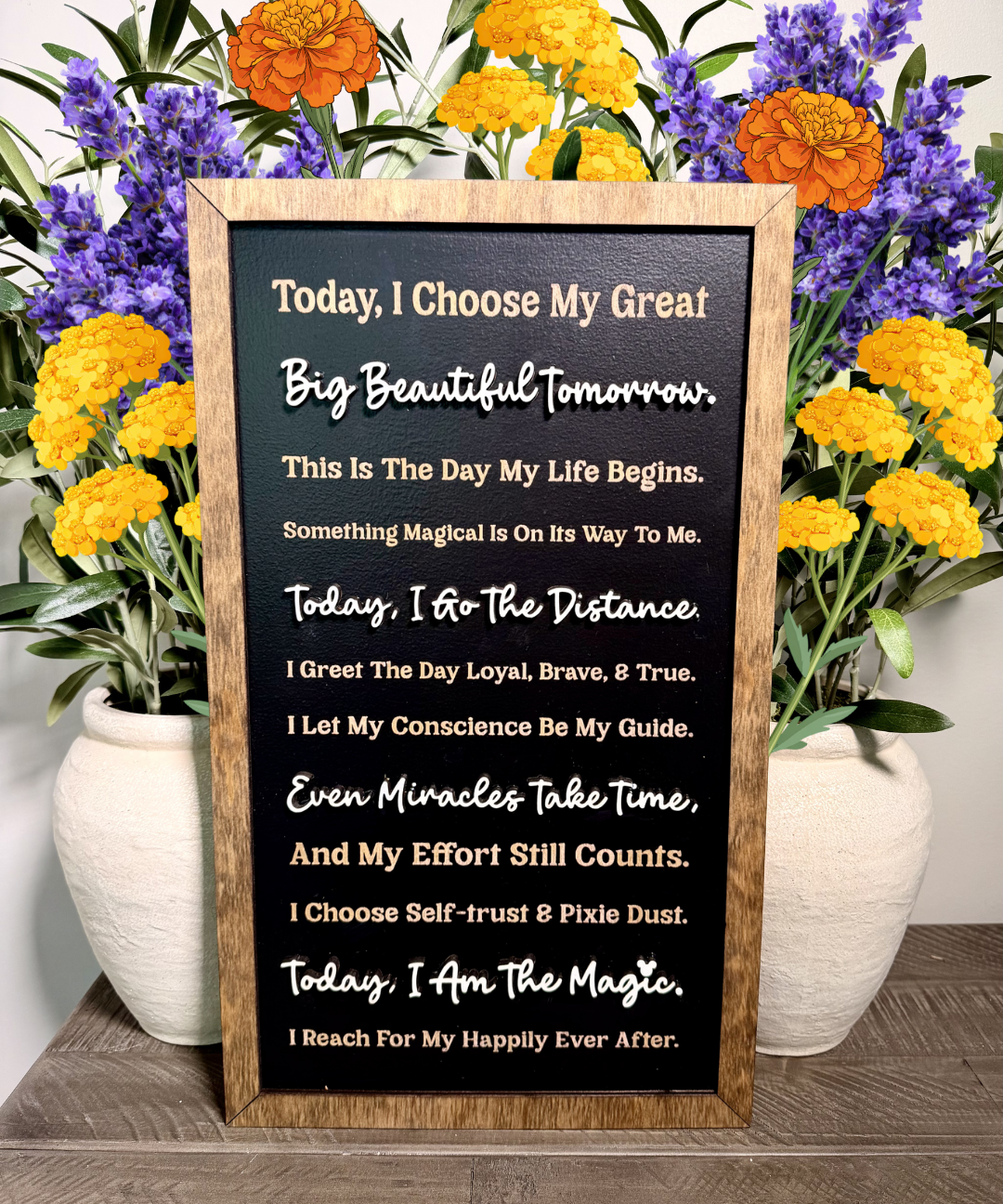 I Am The Magic | Affirmation Framed Sign