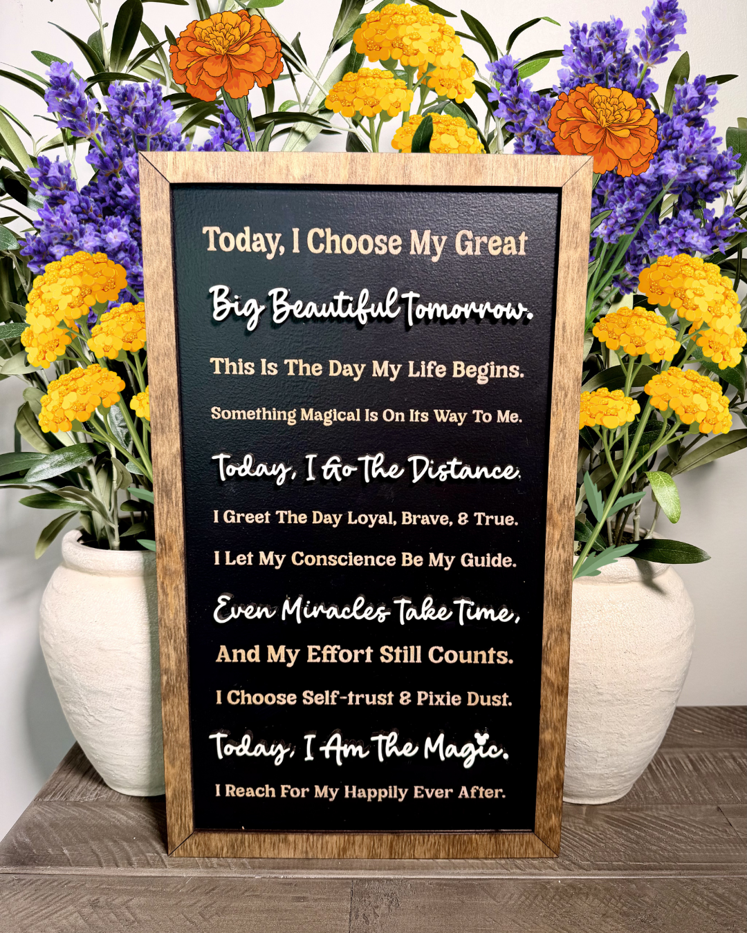 I Am The Magic | Affirmation Framed Sign