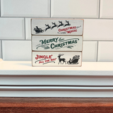 Christmas Magic Thin Mini Block - 3 Asstd.
