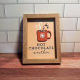 Hot Chocolate Framed Sign