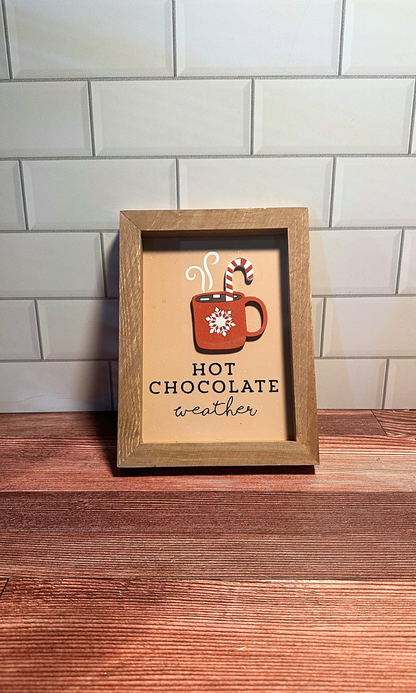 Magical Hot Chocolate Framed Sign