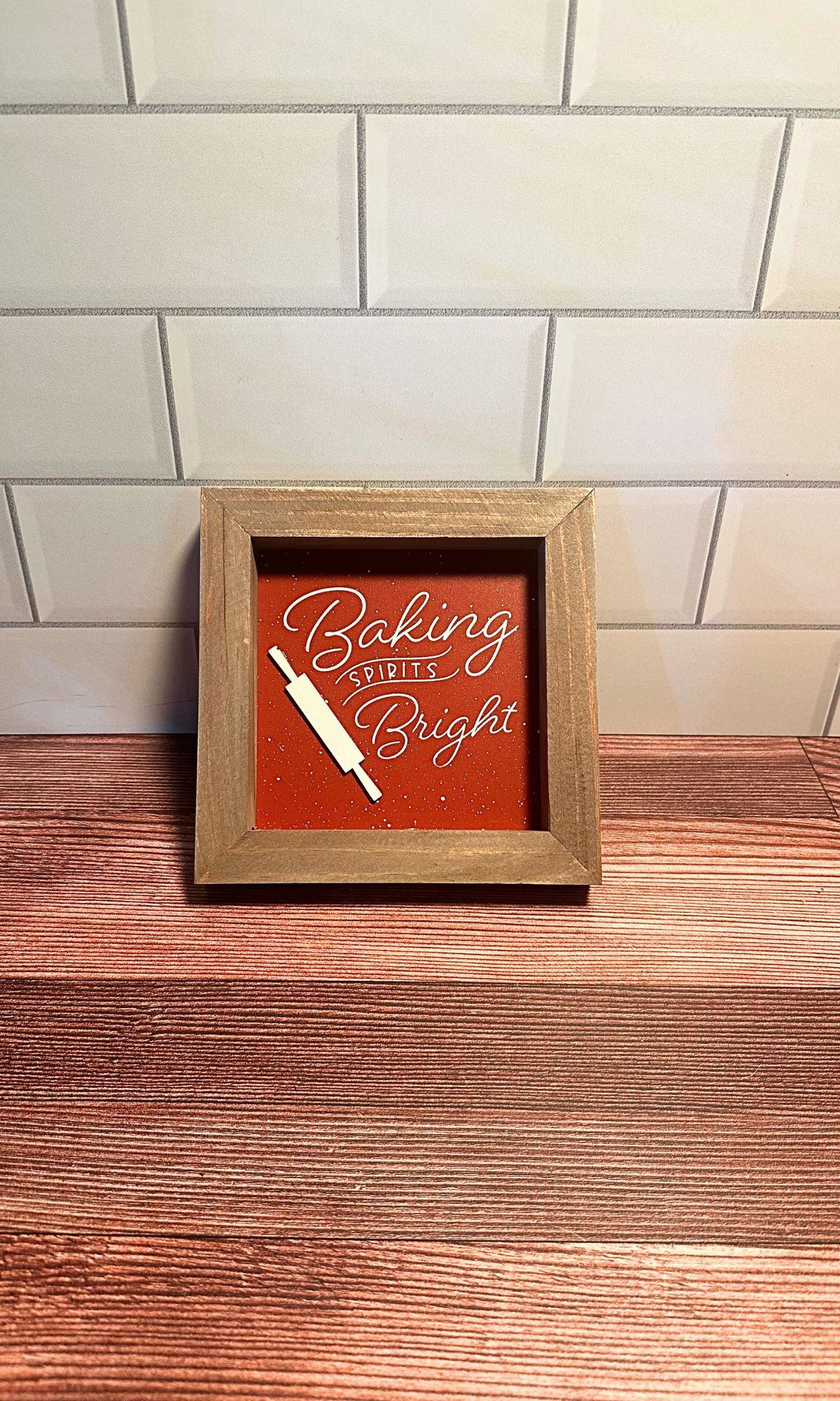 Magical Baking Spirits Bright Framed Sign
