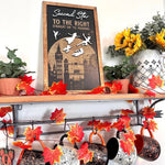 Second Star To The Right Straight On 'Til Morning | London Skyline Framed Sign - Handmade by JRW Design Co.