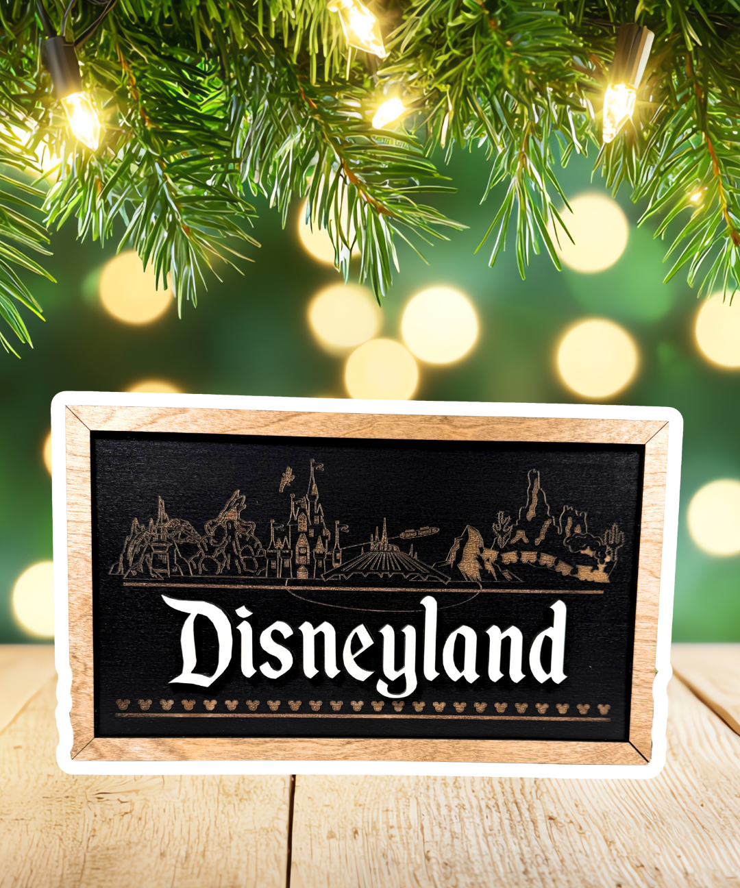 West Coast Park Skyline | Classic Attractions Framed Sign - Handmade by JRW Design Co.