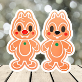 Chipmunk Gingerbread Set