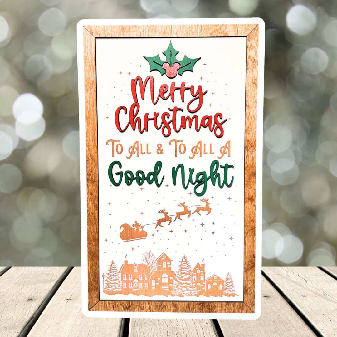Merry Christmas To All Sign