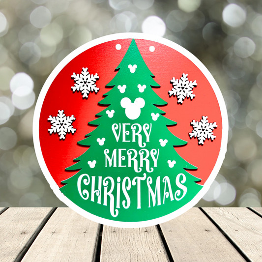 Very Merry Christmas Round