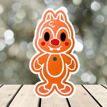 Chipmunk Gingerbread Set