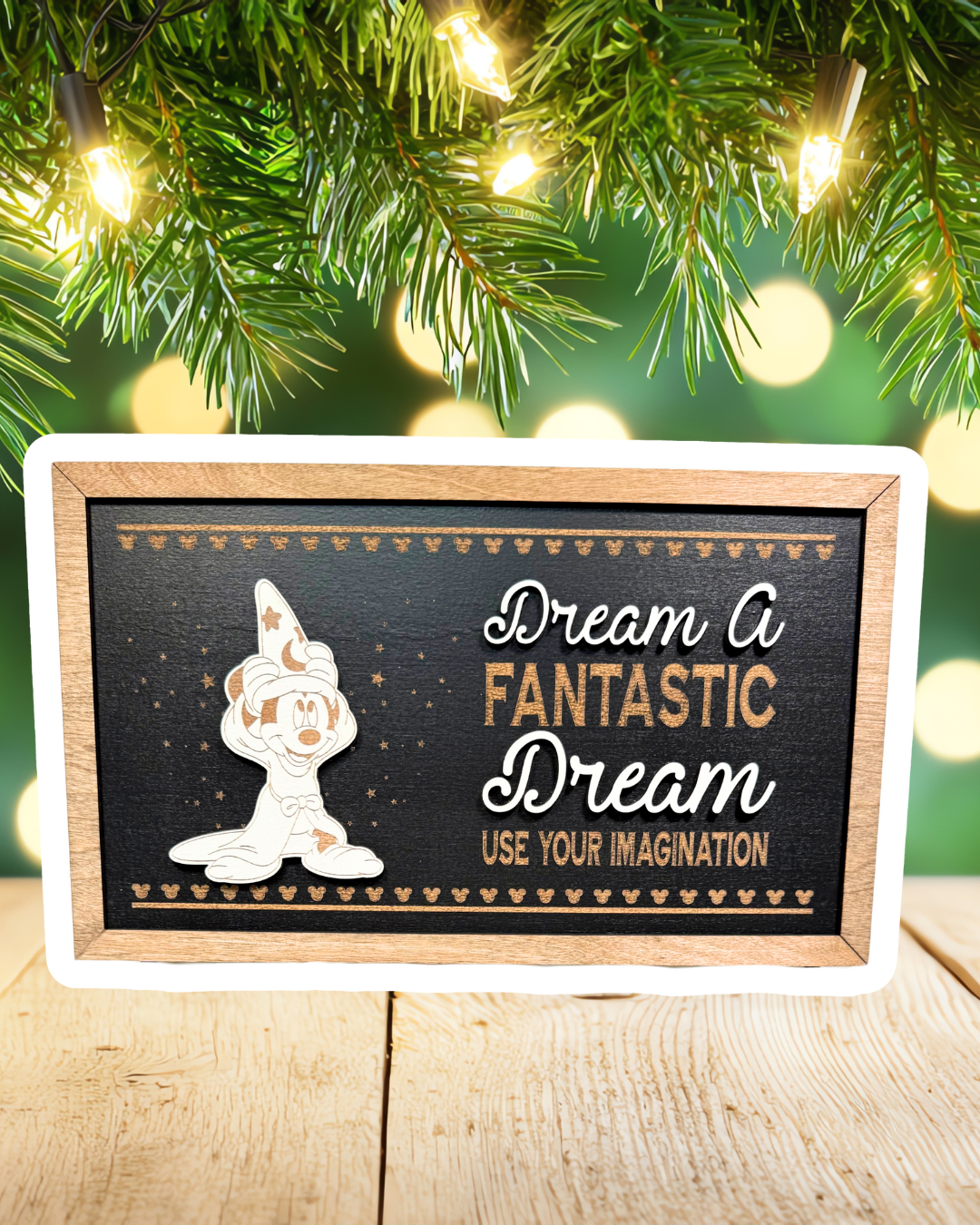 NEW Imagination Park-Inspired Framed Sign