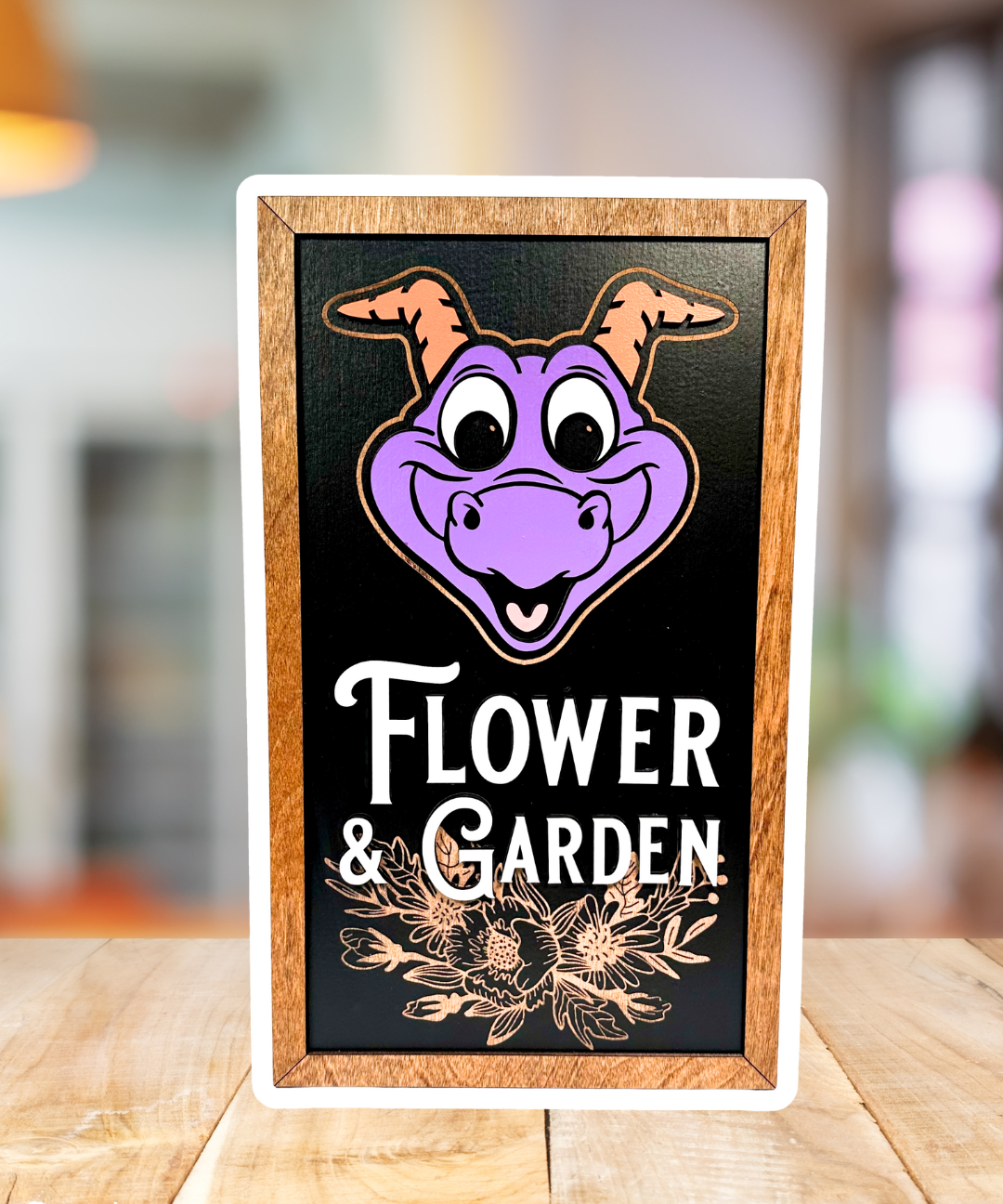 Flower & Garden | Purple Dragon Festival Framed Sign - Handmade by JRW Design Co.