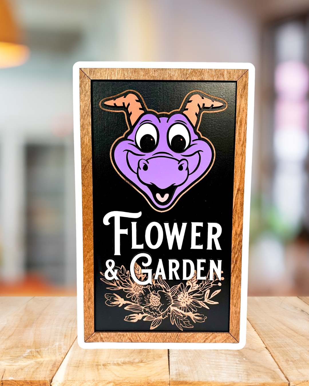 Flower & Garden | Purple Dragon Festival Framed Sign - Handmade by JRW Design Co.