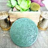 Green Homestead Coasters