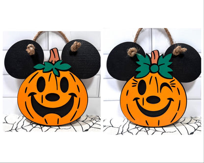 Pumpkin Mice Signs