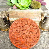 Orange Homestead Coasters