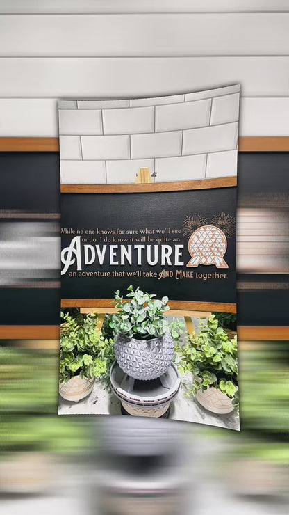 Park Inspired Epcot Park-Inspired Framed Sign