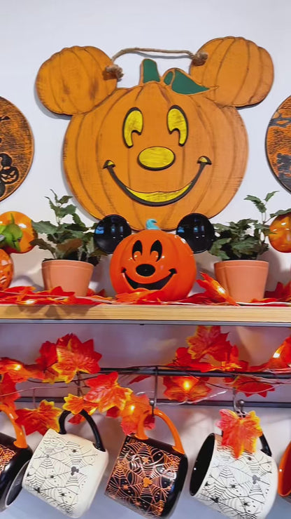 Happy Boy Pumpkin Wall Sign