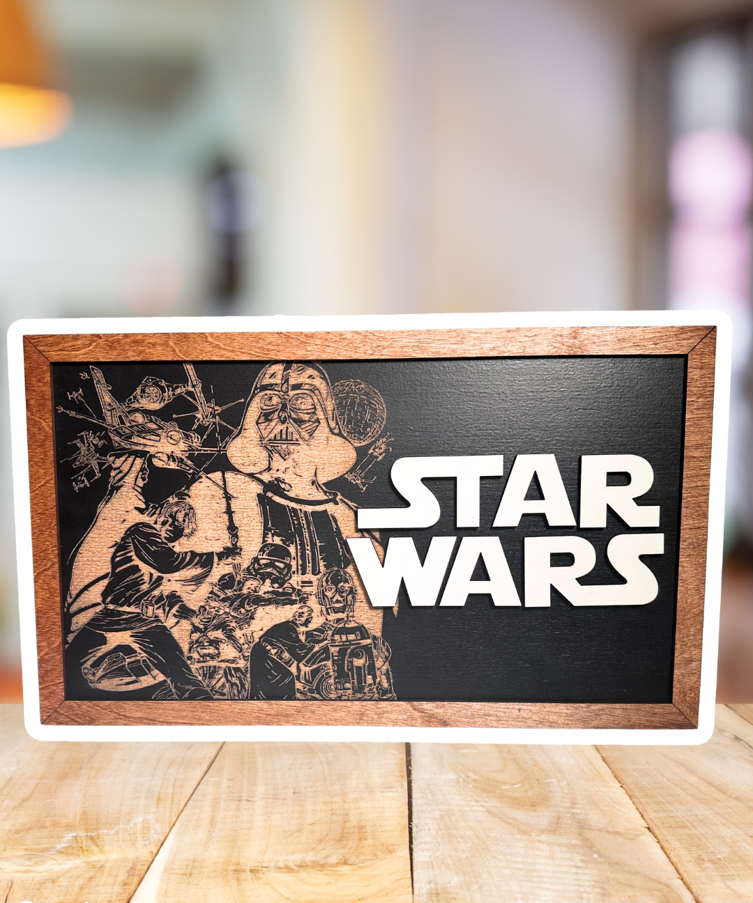 Star Wars | Classic Poster Art Framed Sign - Handmade by JRW Design Co.