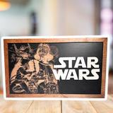 Star Wars | Classic Poster Art Framed Sign - Handmade by JRW Design Co.