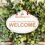 To All Who Come World Name Tag