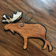 Load image into Gallery viewer, Moose Christmas Ornament
