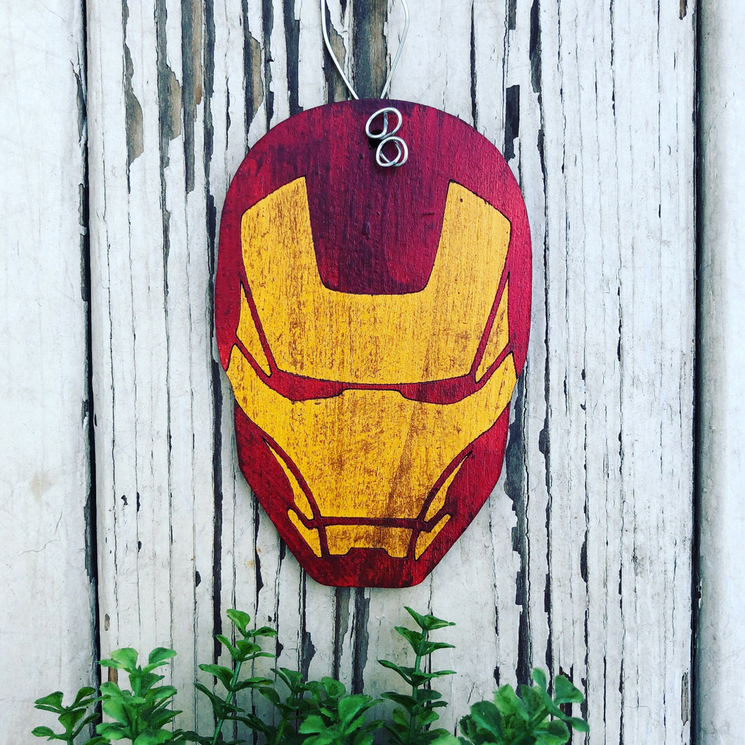 Iron Man Christmas Ornament | Christmas Tree Ornament | Superhero Ornament
