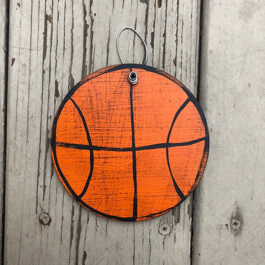 Basketball Christmas Tree Ornament