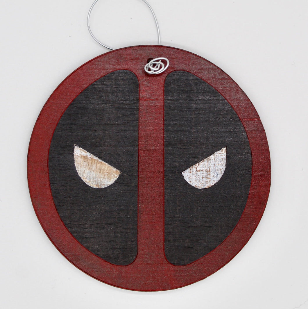 Deadpool Christmas Ornament | Christmas Tree Ornament | Superhero Ornament