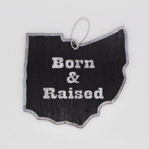 Born & Raised Ohio Ornament