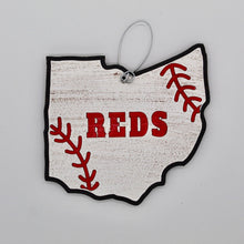 Load image into Gallery viewer, Cincinnati Reds Baseball Ornament
