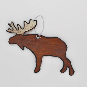 Moose Christmas Ornament
