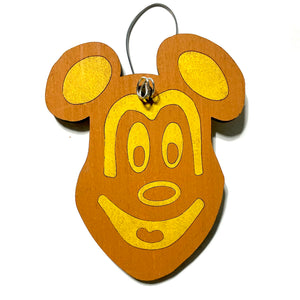 Mouse Waffle Christmas Ornament | Dark Brown
