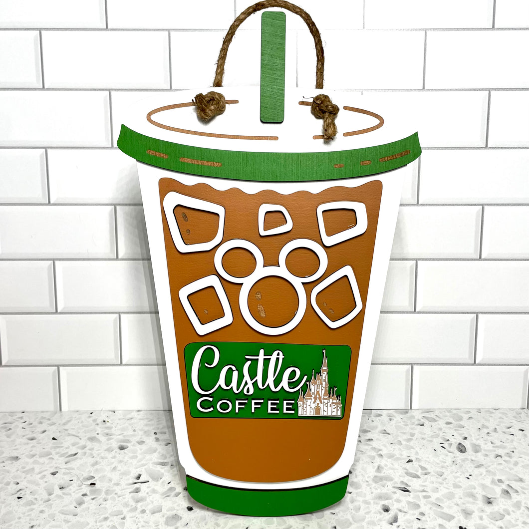 Castle Coffee Cold Brew Wall Sign