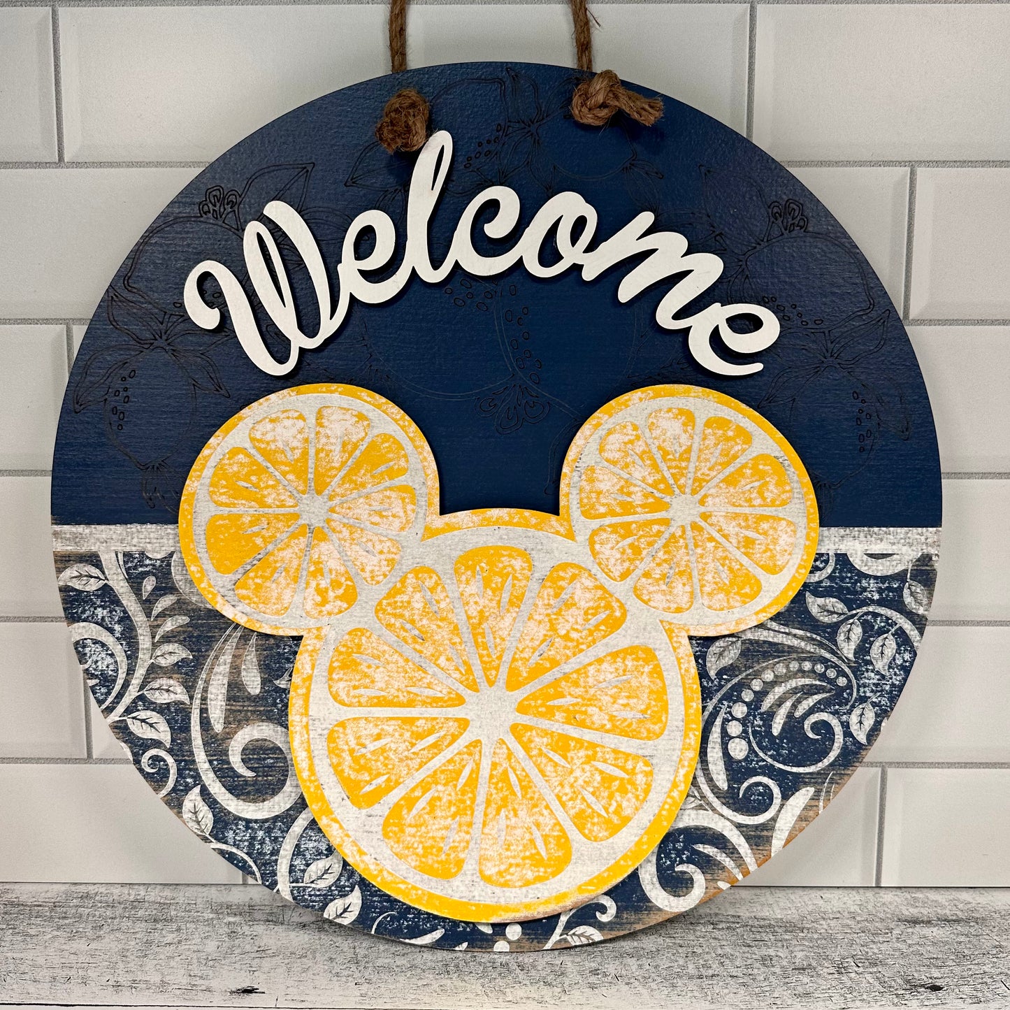 Italy Inspired Lemon Round
