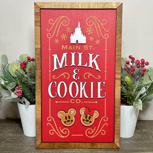 Main St. Milk & Cookie Co. Sign
