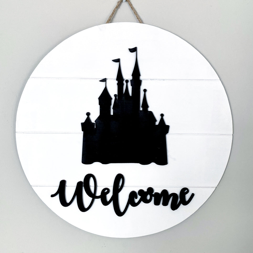Magical Welcome Castle Hanger