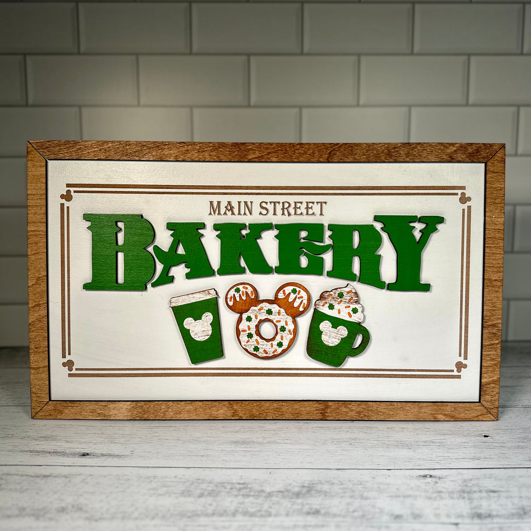 St. Patrick’s Day Bakery Sign