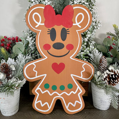 Gingerbread Girl Sign