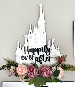 Happily Ever Caslte Wall Hanger