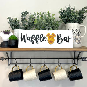 Waffle Bar Sign