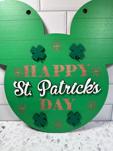 Happy St. Patrick’s Day MouseWall Sign