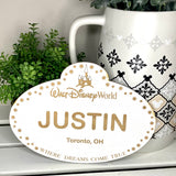 Magical World Name Tag