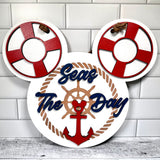 Seas The Day Wall Sign