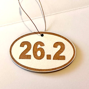 26.2 Mile Race | Marathon | Running | Race | Christmas Ornament