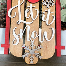 Load image into Gallery viewer, Let It Snow Sleigh
