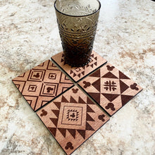 Load image into Gallery viewer, Aztec Mouse Coasters
