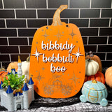 Boo Pumpkin Sign