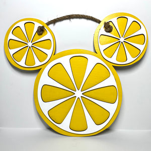 Lemon Mouse Wall Sign