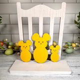 Small Mouse Peep Signs - Yellow
