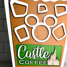 Load image into Gallery viewer, Castle Coffee Cold Brew Wall Sign
