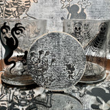 Set of 4 Spooky Skeleton Coasters